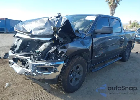 2019 Ram 1500 Big Horn/Lone Star 4X2 5'7 Box from USA, damaged, VIN 1C6RREFT1KN635561